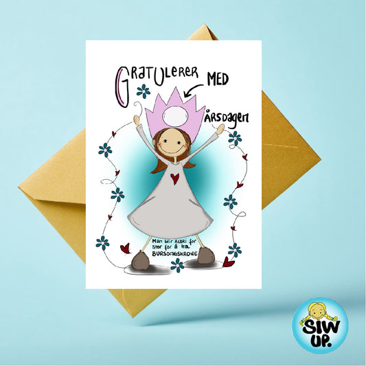 NEVER TOO BIG FOR A CROWN (girl)