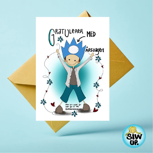 NEVER TOO BIG FOR A CROWN (boy)