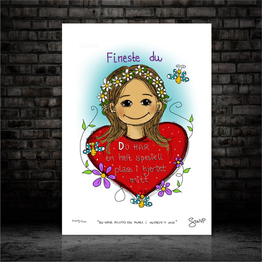 DU HAR ALLTID EN PLASS I HJERTET MITT