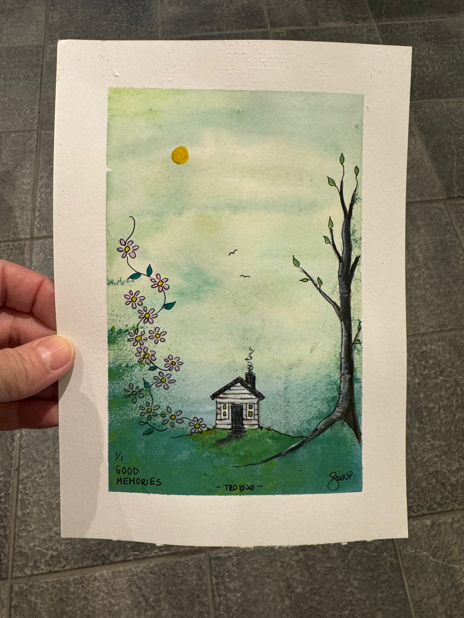 KUNST LAGD UTE (originaler)