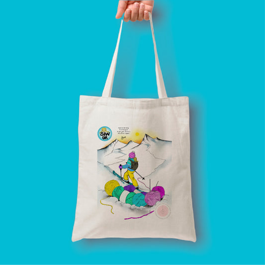 TOPPTURSTRIKK — med Siw UP. OG PUDDERPIKEN