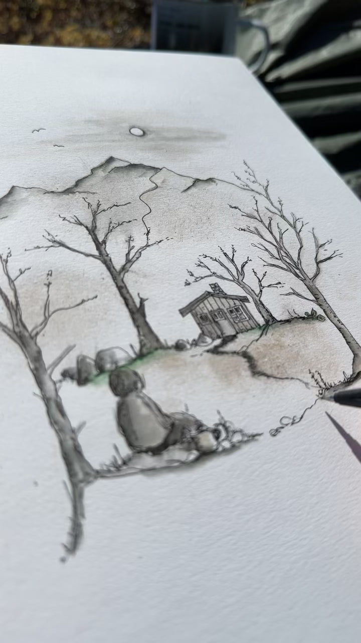 JUST SITTING HERE - ENJOYING THE SILENCE