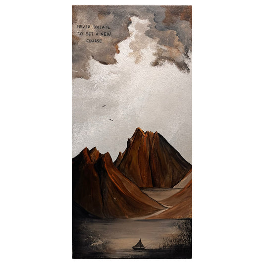 NEVER TOO LATE TO SET A NEW COURSE