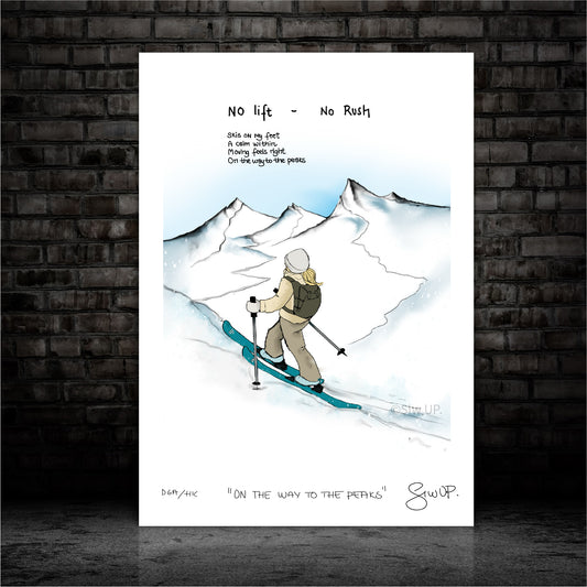 ONT HE WAY TO THE PEAKS